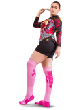 Go Pink Breast Cancer Awareness Knee-High Goalkeeper Socks